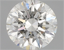 Diamante Natural 0.70 quilates, Redondo , Color I, claridad VVS1 y certificado GIA