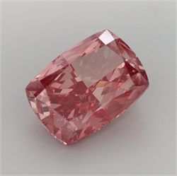 Picture of Lab Grown Diamond 7.85 Carats, CUSHION MODIFIED with  Cut, Fancy Vivid Pink Color, VVS2 Clarity and Certified by IGI