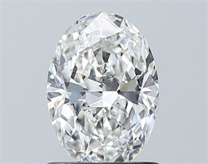 Foto Diamante Natural 1.01 quilates, Ovalado , Color E, claridad VS1 y certificado GIA de