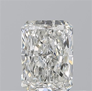 Foto Diamante Natural 0.50 quilates, Radiante , Color H, claridad IF y certificado GIA de