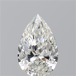 Picture of Natural Diamond 0.70 Carats, Pear with  Cut, H Color, VVS1 Clarity and Certified by GIA