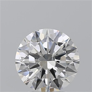 Foto Diamante Natural 2.50 quilates, Redondo , Color H, claridad VS2 y certificado GIA de