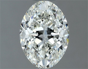Picture of Natural Diamond 0.81 Carats, Oval with  Cut, H Color, VVS1 Clarity and Certified by IGI