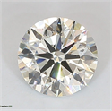 Del inventario de diamantes de laboratorio, 1.55 quilates, Redondo , Color I, claridad VVS2 y certificado IGI
