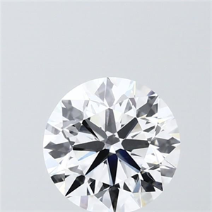 Picture of Lab Grown Diamond 1.50 Carats, Round with Excellent Cut, D Color, VVS2 Clarity and Certified by IGI