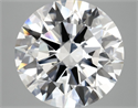 Lab Grown Diamond 6.19 Carats, Round with Ideal Cut, F Color, VVS2 Clarity and Certified by IGI