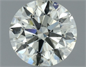 Diamante Natural 0.70 quilates, Redondo , Color L, claridad SI1 y certificado IGI