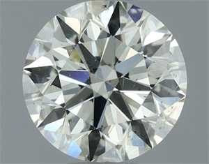 Foto Diamante Natural 0.70 quilates, Redondo , Color L, claridad SI1 y certificado IGI de