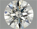 Diamante Natural 0.40 quilates, Redondo , Color K, claridad SI2 y certificado GIA