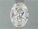 Diamante Natural 0.69 quilates, Ovalado , Color G, claridad VS2 y certificado GIA