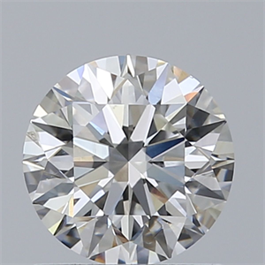 Picture of Natural Diamond 0.80 Carats, Round with Excellent Cut, H Color, SI2 Clarity and Certified by GIA
