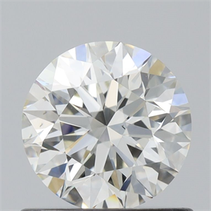 Picture of Natural Diamond 0.75 Carats, Round with Excellent Cut, J Color, VS1 Clarity and Certified by GIA
