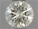 Natural Diamond 0.40 Carats, Round with Excellent Cut, L Color, VVS1 Clarity and Certified by IGI