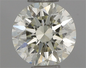 Picture of Natural Diamond 0.40 Carats, Round with Excellent Cut, L Color, VVS1 Clarity and Certified by IGI