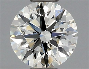 Picture of Natural Diamond 0.46 Carats, Round with Excellent Cut, I Color, SI1 Clarity and Certified by GIA