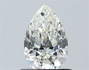 Picture of Natural Diamond 0.71 Carats, Pear with  Cut, I Color, VVS1 Clarity and Certified by GIA