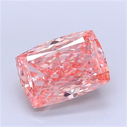 Picture of Lab Grown Diamond 2.14 Carats, CUSHION MODIFIED with  Cut, Fancy Vivid Pink Color, VVS2 Clarity and Certified by IGI