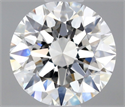 Diamante Natural 0.52 quilates, Redondo , Color F, claridad IF y certificado GIA