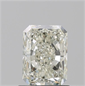 Natural Diamond 1.01 Carats, Radiant with  Cut, K Color, SI1 Clarity and Certified by GIA