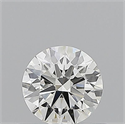 Diamante Natural 0.50 quilates, Redondo , Color J, claridad VVS1 y certificado GIA