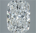 Natural Diamond 5.02 Carats, Cushion with  Cut, E Color, VS2 Clarity and Certified by GIA