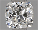 Natural Diamond 0.34 Carats, Cushion with  Cut, E Color, SI1 Clarity and Certified by IGI
