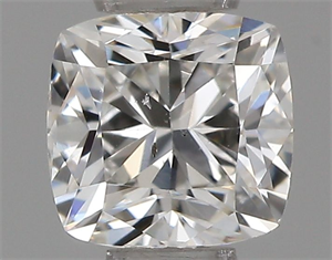 Picture of Natural Diamond 0.34 Carats, Cushion with  Cut, E Color, SI1 Clarity and Certified by IGI