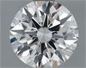Diamante Natural 0.81 quilates, Redondo , Color I, claridad VS2 y certificado GIA