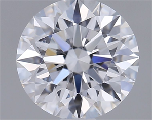 Picture of Lab Grown Diamond 1.02 Carats, Round with Ideal Cut, D Color, VVS1 Clarity and Certified by IGI