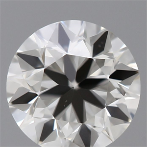 Picture of Natural Diamond 0.40 Carats, Round with Very Good Cut, J Color, VS1 Clarity and Certified by GIA