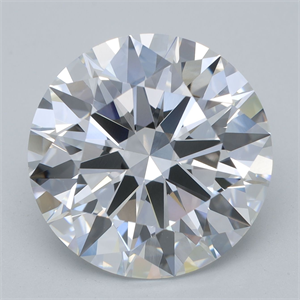 Picture of Lab Grown Diamond 6.43 Carats, Round with Excellent Cut, E Color, VVS2 Clarity and Certified by IGI