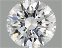 Lab Grown Diamond 1.10 Carats, Round with Excellent Cut, D Color, VVS2 Clarity and Certified by IGI