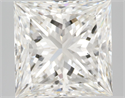 Natural Diamond 4.03 Carats, Princess with  Cut, I Color, VS2 Clarity and Certified by GIA