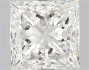 Foto Diamante Natural 4.03 quilates, Princesa , Color I, claridad VS2 y certificado GIA de