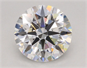 Lab Grown Diamond 3.04 Carats, Round with Ideal Cut, E Color, VVS2 Clarity and Certified by IGI