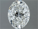 Diamante Natural 1.80 quilates, Ovalado , Color G, claridad VS2 y certificado GIA