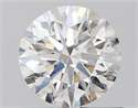 Natural Diamond 0.70 Carats, Round with Excellent Cut, F Color, VS1 Clarity and Certified by GIA