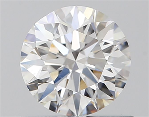 Picture of Natural Diamond 0.70 Carats, Round with Excellent Cut, F Color, VS1 Clarity and Certified by GIA