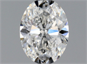 Diamante Natural 0.40 quilates, Ovalado , Color F, claridad VS2 y certificado GIA