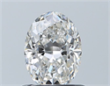 Diamante Natural 0.70 quilates, Ovalado , Color G, claridad VS1 y certificado GIA
