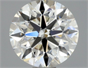 Natural Diamond 0.70 Carats, Round with Excellent Cut, I Color, VS2 Clarity and Certified by GIA