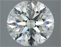Diamante Natural 3.51 quilates, Redondo , Color J, claridad VS2 y certificado IGI