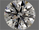 Natural Diamond 0.81 Carats, Round with Excellent Cut, I Color, VVS2 Clarity and Certified by GIA