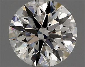 Picture of Natural Diamond 0.81 Carats, Round with Excellent Cut, I Color, VVS2 Clarity and Certified by GIA