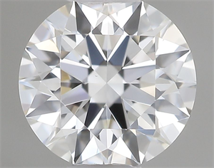 Picture of Natural Diamond 0.50 Carats, Round with Excellent Cut, H Color, VVS2 Clarity and Certified by GIA