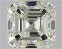 Natural Diamond 1.50 Carats, Asscher with  Cut, K Color, VVS2 Clarity and Certified by GIA