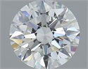 Diamante Natural 1.12 quilates, Redondo , Color F, claridad VVS2 y certificado GIA
