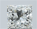 Diamante Natural 1.01 quilates, Princesa , Color G, claridad VVS2 y certificado IGI