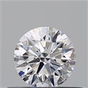 Diamante Natural 0.40 quilates, Redondo , Color D, claridad SI1 y certificado GIA