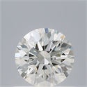 Diamante Natural 0.50 quilates, Redondo , Color G, claridad VVS2 y certificado IGI